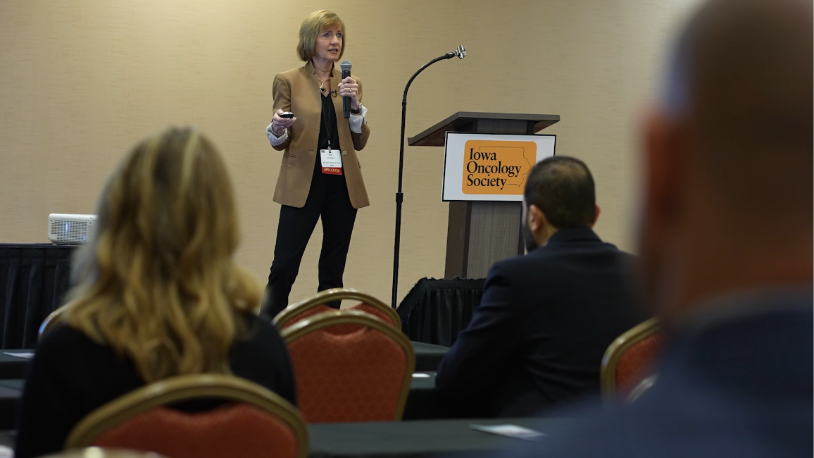 Iowa Oncology Society Speaking Engagement