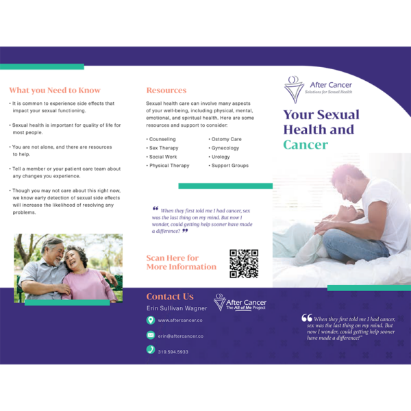Sexual Health and Cancer Brochure - English