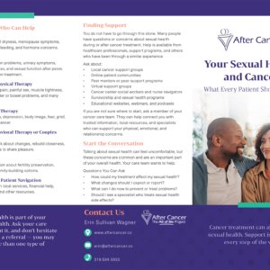 Sexual Health and Cancer Brochure - English